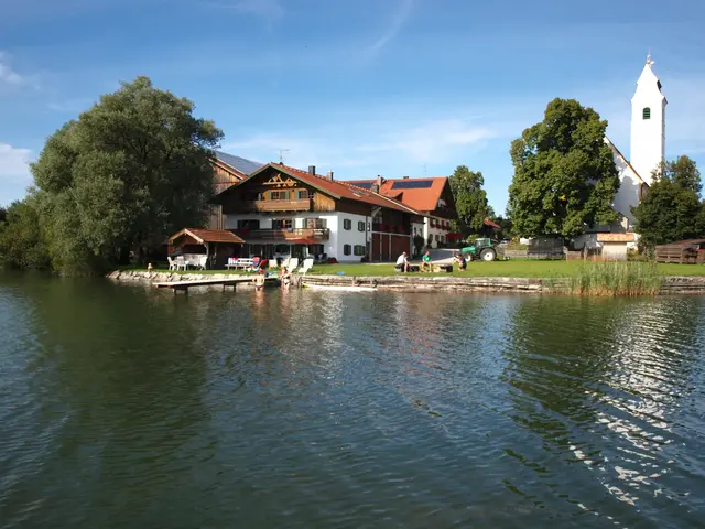 Lage am direkten Ufer des Riegsees