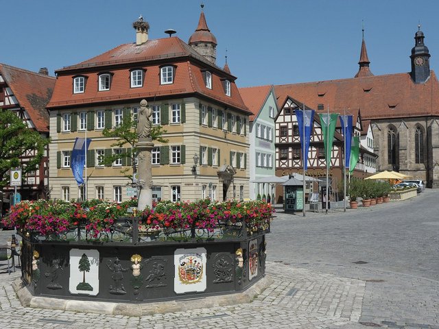 Marktplatz in Feuchtwangen