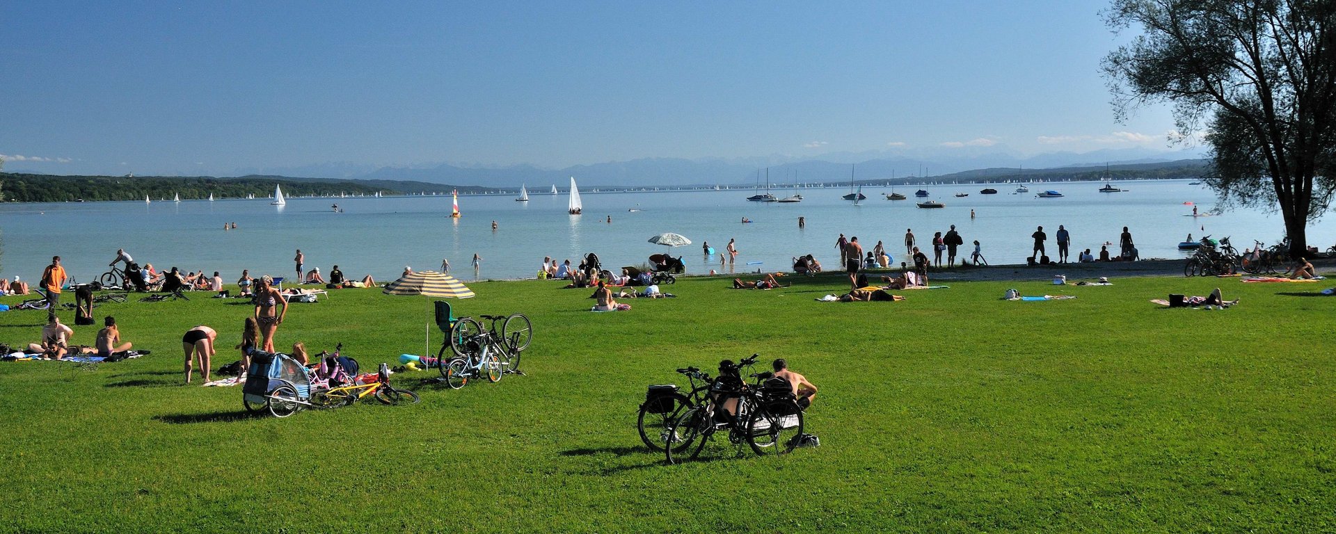 Badeplatz Eching am Ammersee