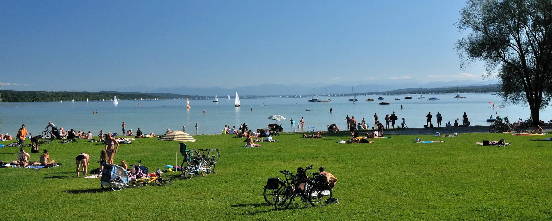 Badeplatz Eching am Ammersee