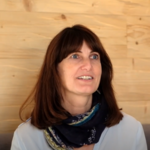 Gastgeberin Sabine Bauer © Andreas Kern Gastgeberin auf dem Seimehof in Oberbayern