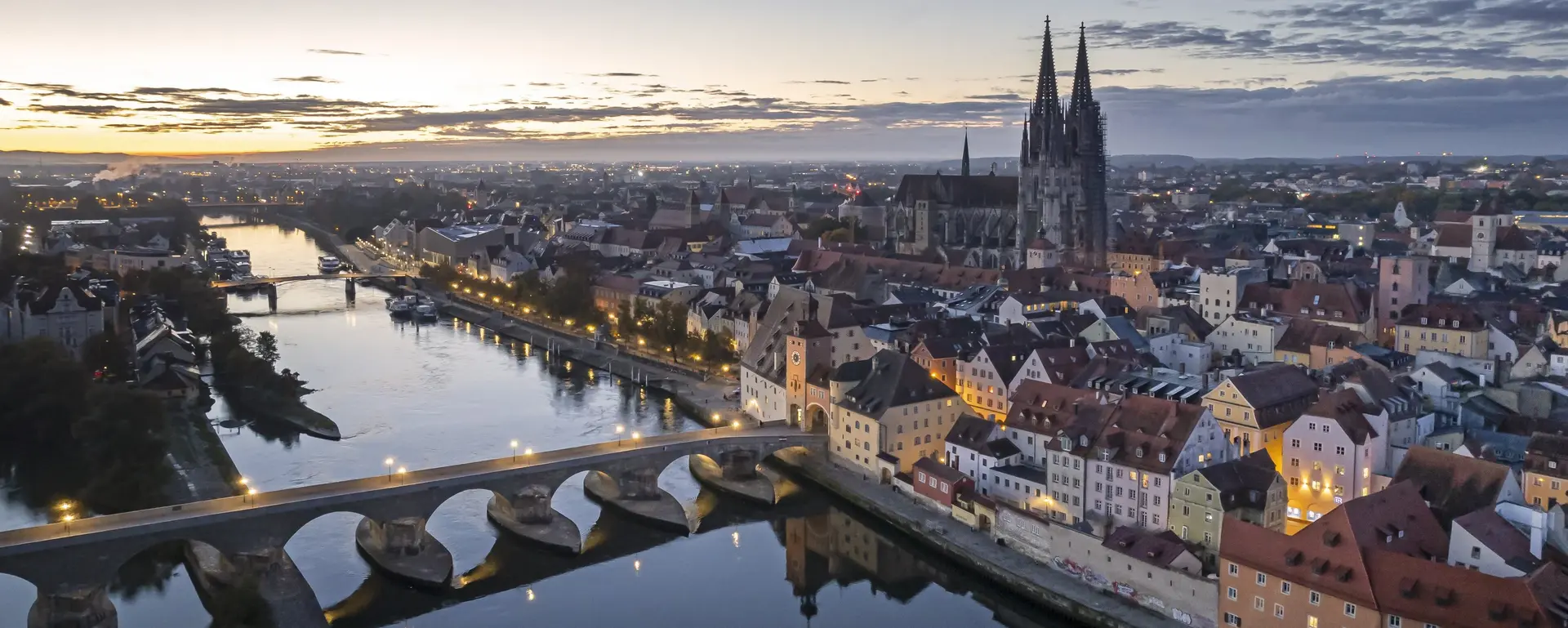 Stadtsilhouette Regensburg