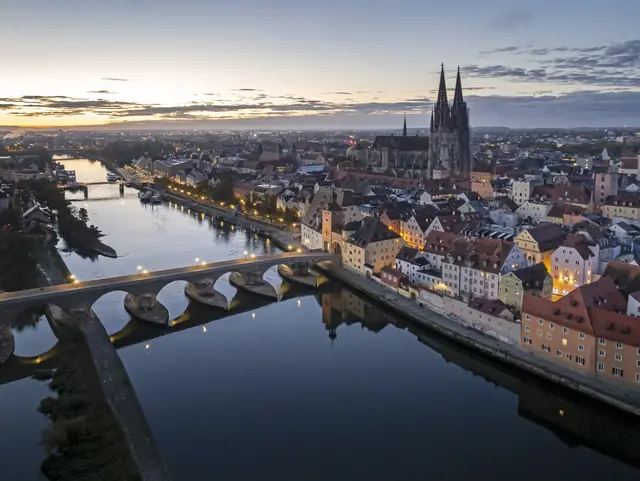 Stadtsilhouette Regensburg