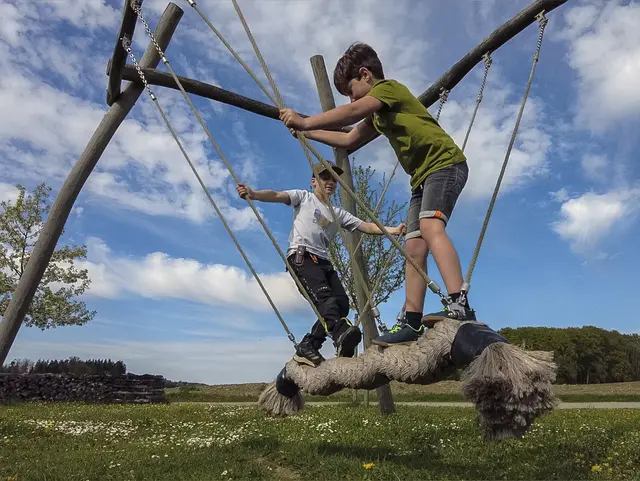 Abenteuerspielplatz für die Kids - © Andreas Kern Abenteuerspielpatz für Kinder