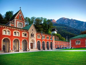 Alte Saline in Bad Reichenhall im Berchtesgadener Land