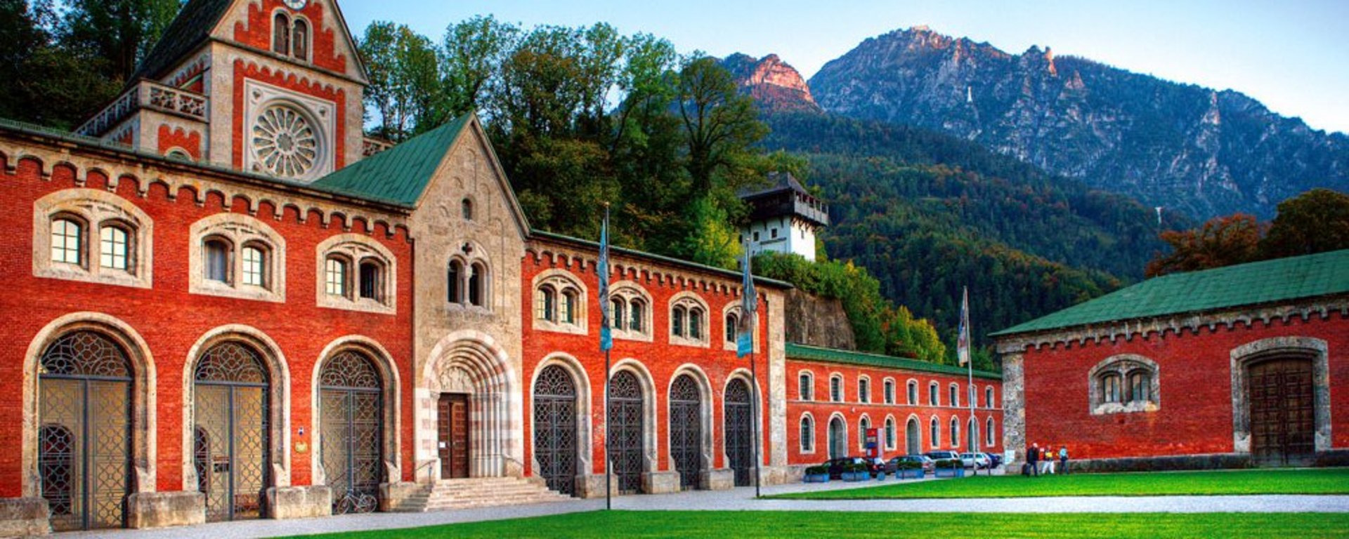 Alte Saline in Bad Reichenhall im Berchtesgadener Land