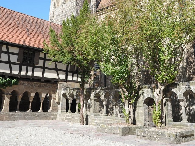 Kreuzgang der Stiftskirche in Feuchtwangen
