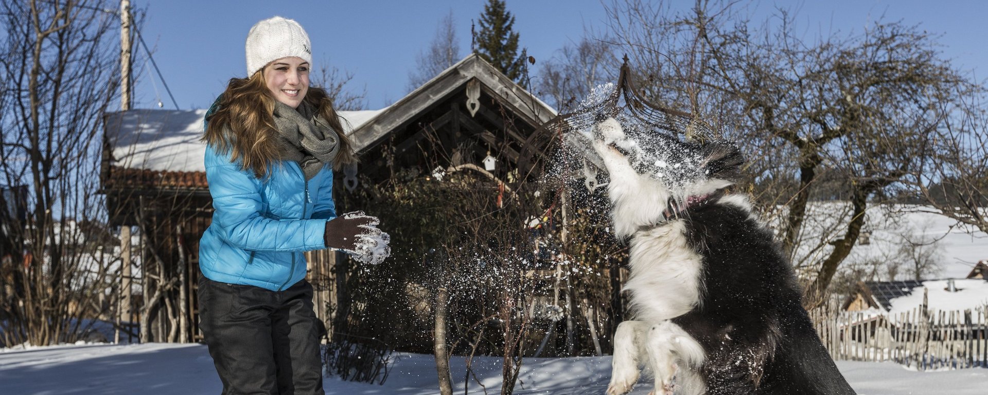 Winterurlaub mit dem Hund in Bayern