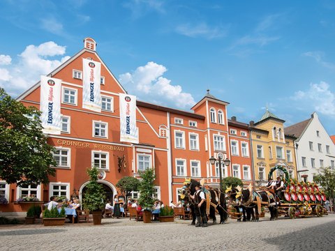 Stammhaus der Brauerei Erdinger Weißbräu