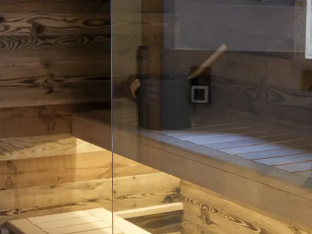Sauna nur für Almgäste - © Andreas Kern Eigene Sauna nur für Almgäste