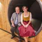 Gastgeberpärchen Kirchmaier © Andreas Kern Die herzlichen Gastgeber auf dem Urlaubshof Kirchmaier