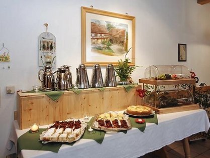 Buffett für die Gäste © Kesslsimerhof Gesundes Essen für die Gäste in Buffettform