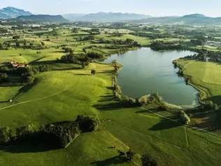 Lage nahe des Sulzberger Sees © Ferienhof am See GbR Fußläufigkeit zum Spazieren an den Sulzberger See