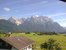 Vom Bergbauern direkter Ausblick auf die Berge