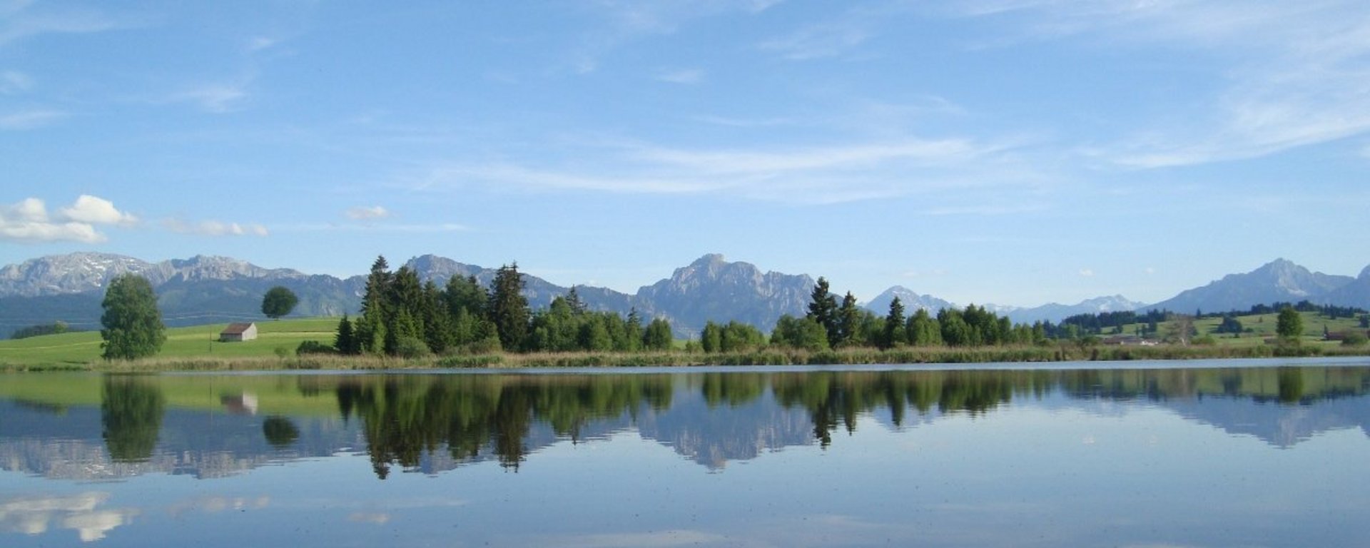 See-Panorama am Bayrhof Rosshaupten