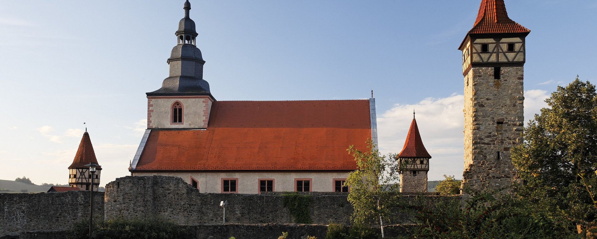 Aktiv und Freizeit in der Rhön - Kirchenburg Ostheim