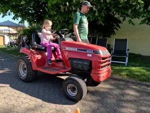 Ein Highlight: Der Traktorführerschein
