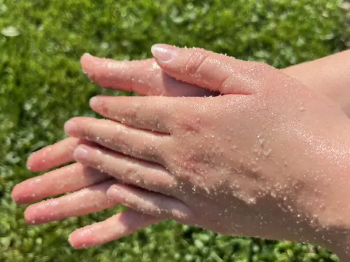 Peeling aus Molke © Tatjana Seel Peeling aus Molke