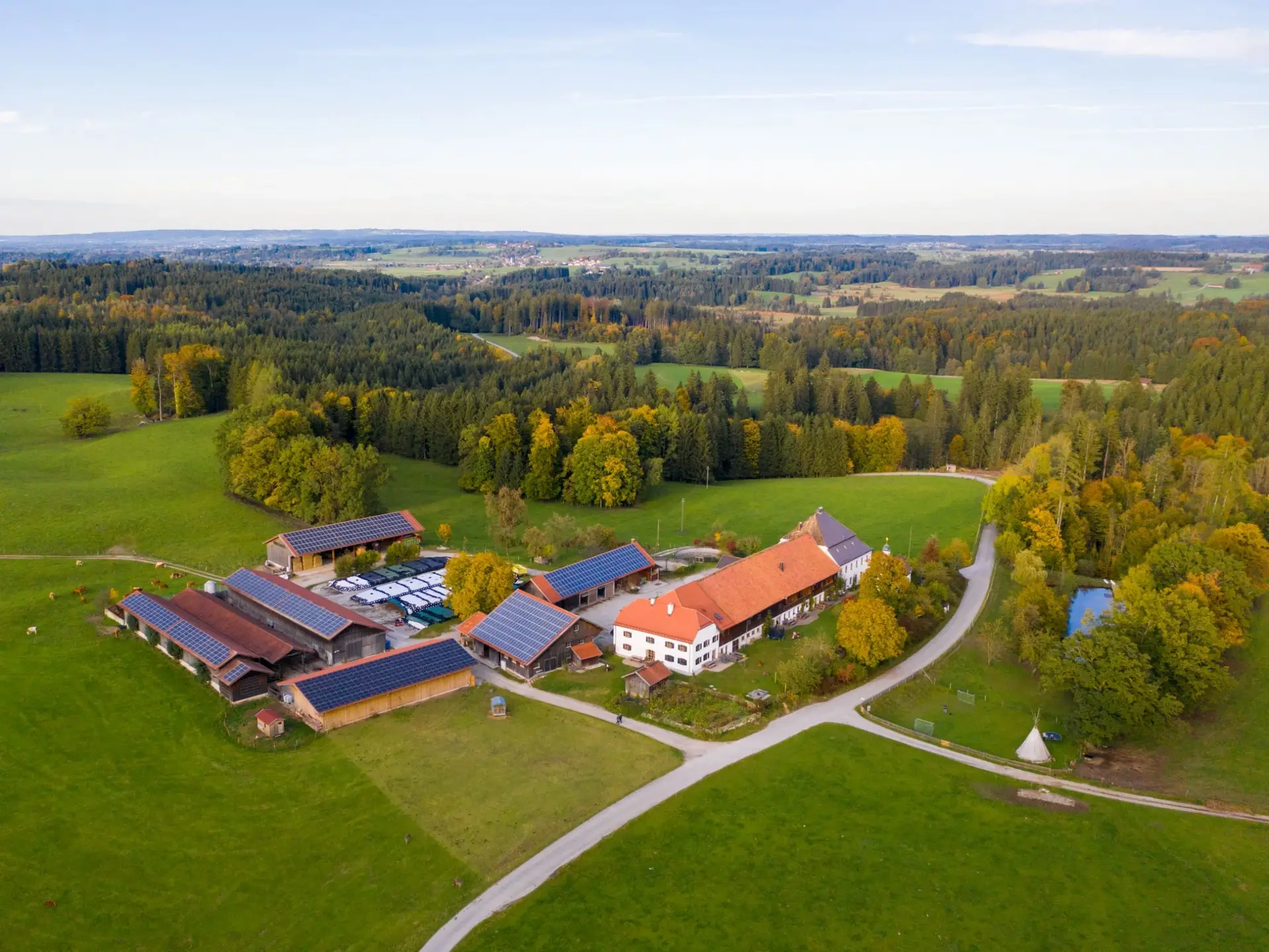 Luftaufnahme Gut grasleiten