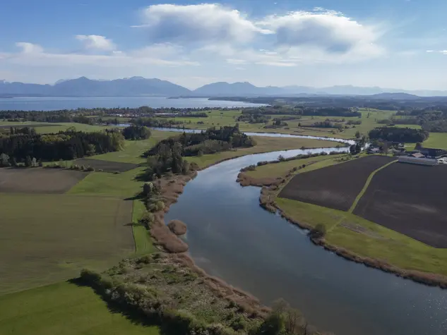Direkt am Fluss Alz © Andreas Kern Direkt am Fluss Alz mit eigenem Steeg