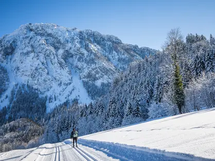 Langlauf Wasen Rauschberg © Ruhpolding Tourismus Langlauf Wasen Rauschberg