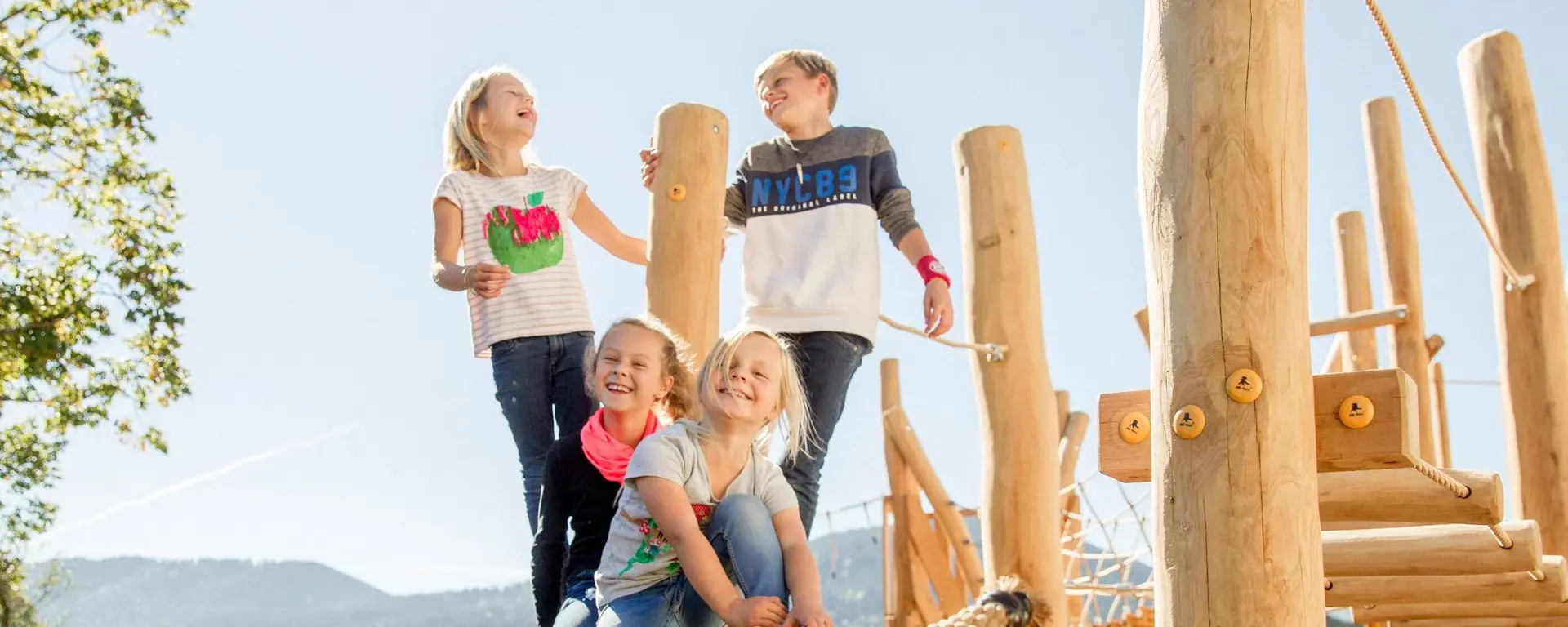 Outdoor Kletterspielplatz 