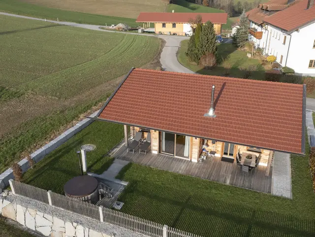 Chalet mit eigenem Garten und Hot Tub