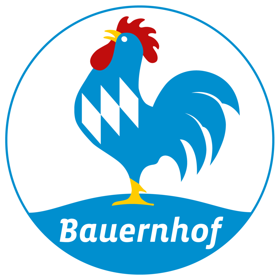 Logo Bauernhof Blauer Gockel © Blauer Gockel Logo der Produktlinie Bauernhof vom Blauen Gockel