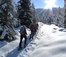 Schneeschuhwanderung im Winterurlaub auf dem Streidlhof