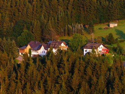 Waldreiche Gebiete mit Ruhe und Idylle in Bayern in den Mittelgebirgen