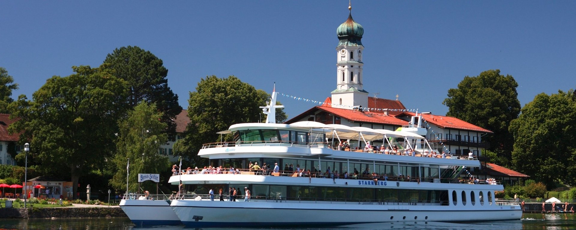 Schifffahrt auf dem Starnberger See mit der MS Starnberg