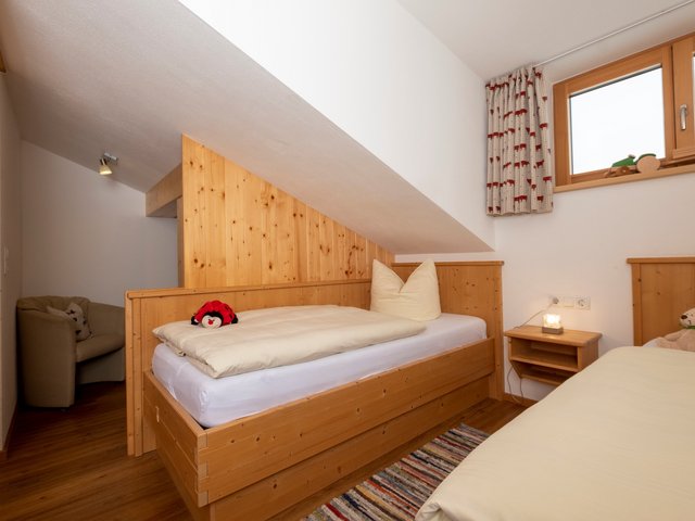 Kinderschlafzimmer Ferienwohnung auf dem Strublhof in Rettenberg