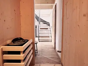 Sauna in der Ferienwohnung © Mächlerhof Eigene Sauna in der Ferienwohnung