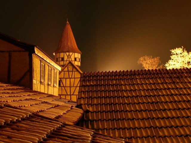 Ostheim Kirchenburg in der Rhön
