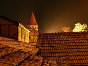 Ostheim Kirchenburg in der Rhön