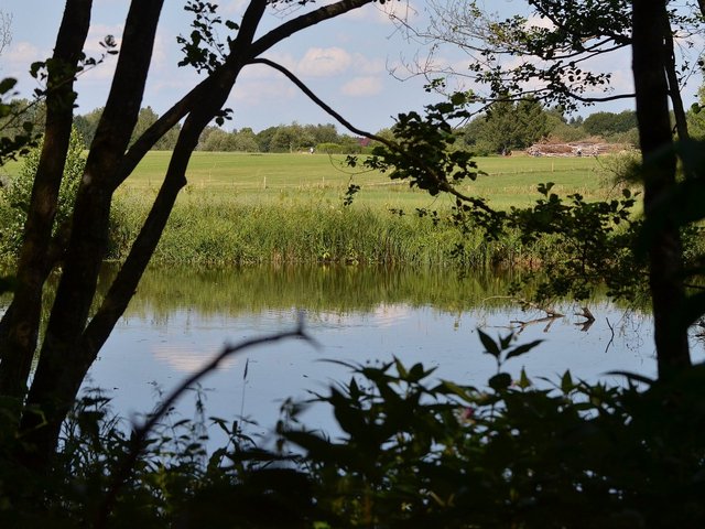 Station am Weiher beim Outsdoor Wellness der Ferienwohnungen Scholz in Bad Wörishofen