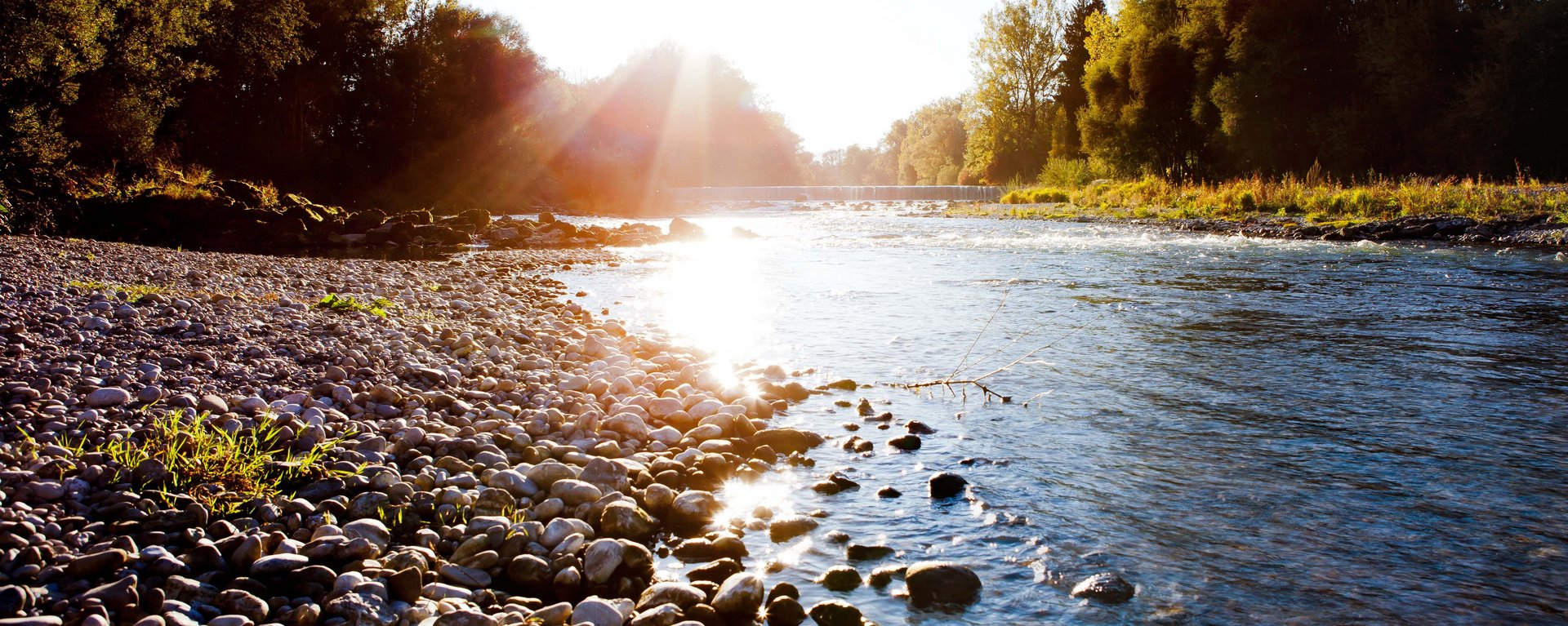 Entlang der Alz in der Region Inn-Salzach