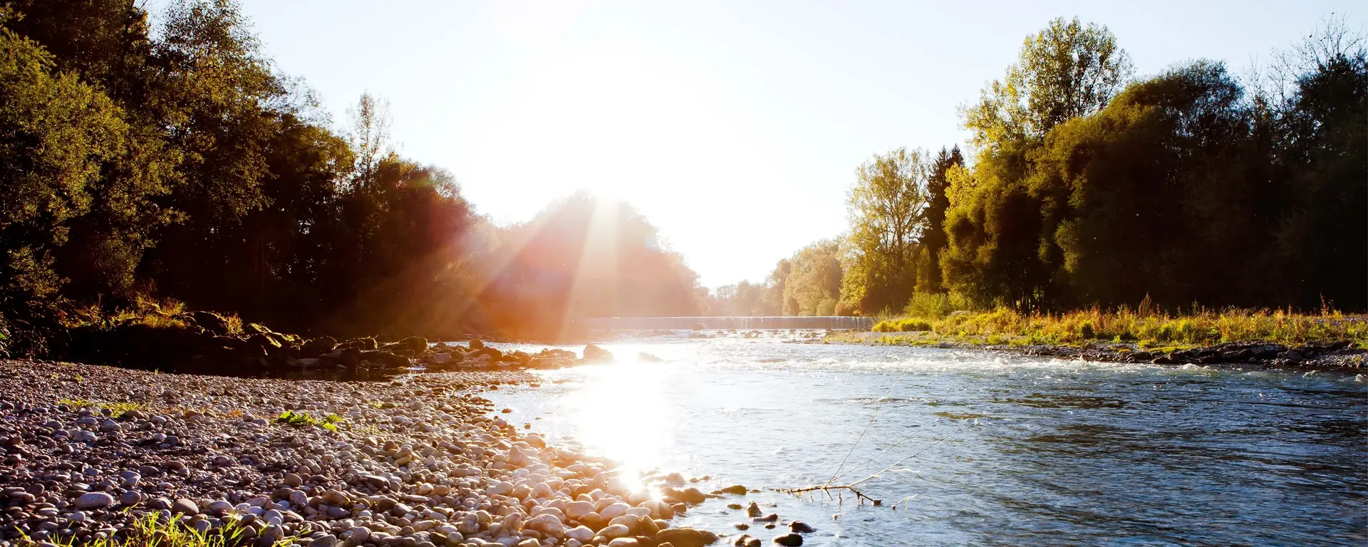 Entlang der Alz in der Region Inn-Salzach
