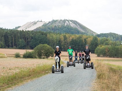 Segway Tour © Stadt Hirschau Segway Tour bei Monte Kaolino