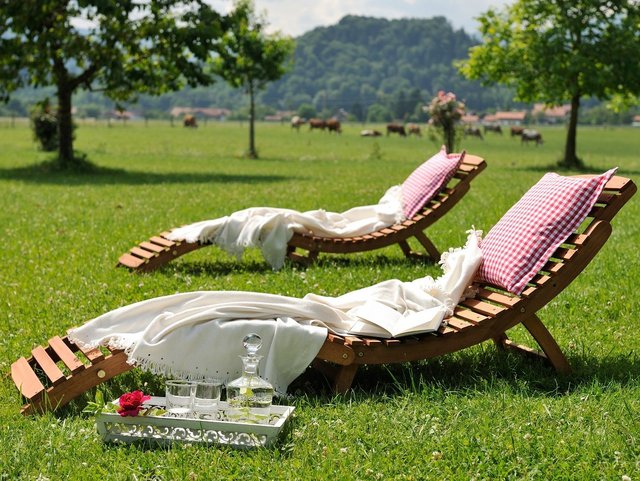 Entspannen und relaxen auf dem Wellness Bauernhof in der Region Chiemsee