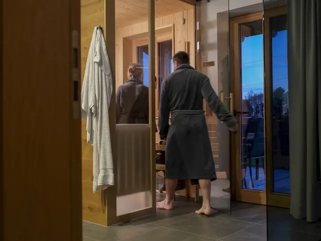 Chalet mit eigener Sauna