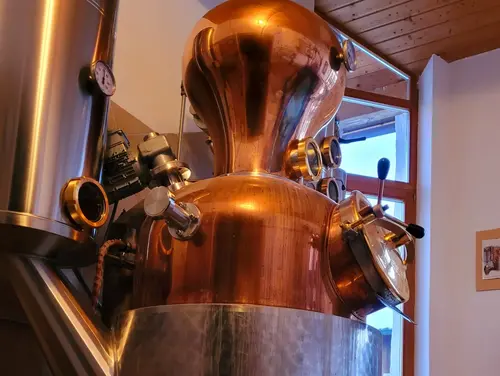 Neue Brennerei aus Kupfer