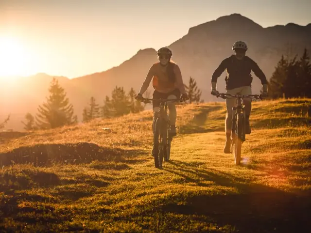 Mit dem Mountainbike nach Ramsau - © Bergerlebnis Berchtesgaden Mit dem Mountainbike nach Ramsau