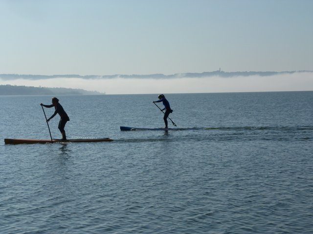 Stand Up Paddeln auf dem Ammersee in der Region Ammersee-Lech