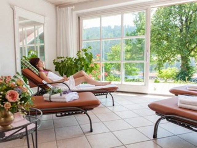 Wellnessbereich im AlpenWellness Waibelhof in Gunzesried im Allgäu