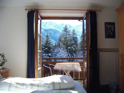 gemütlich draußen sitzen