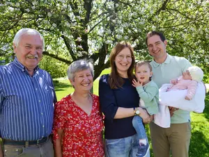 Gastgeberfamilie Kamhuber vom © Ferienhof Steinberger Gastgeberfamilie Kamhuber vom