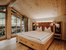 Schlafzimmer mit heimischen Holz und traumhaften Ausblick