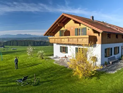 © Berghof Heger Peißenberg Authentischer Familienhof