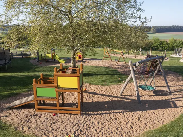 Abenteuerspielplatz - © Andreas Kern Abenteuerspielplatz auf dem Ferienhof